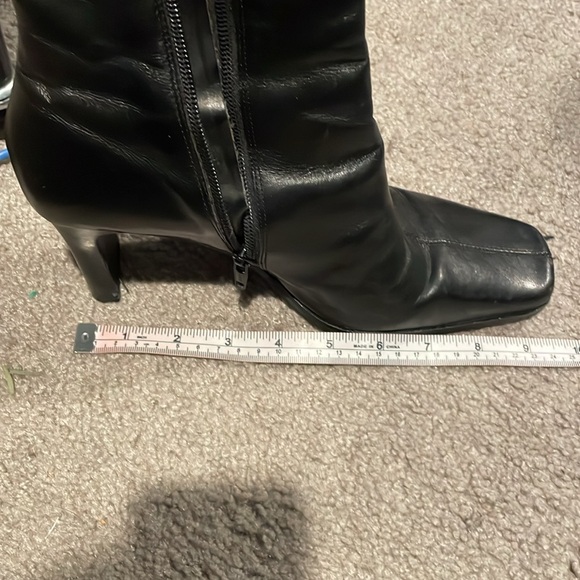 Baker square toe heeled ankle boots - Picture 4 of 4